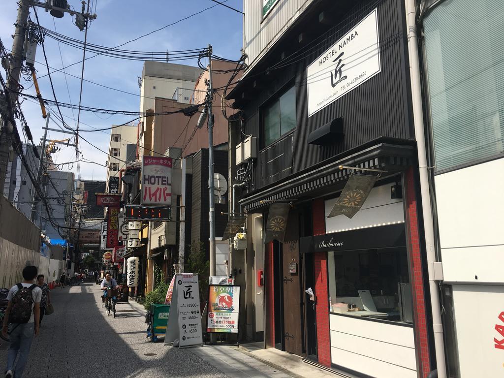 Hostel Namba Takumi Ōsaka Exterior foto